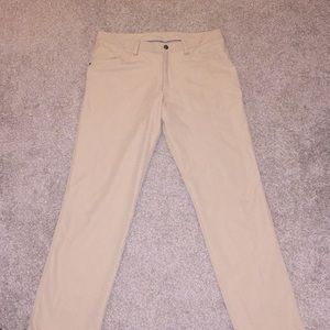 Lululemon men's ABC pants khaki classic fit